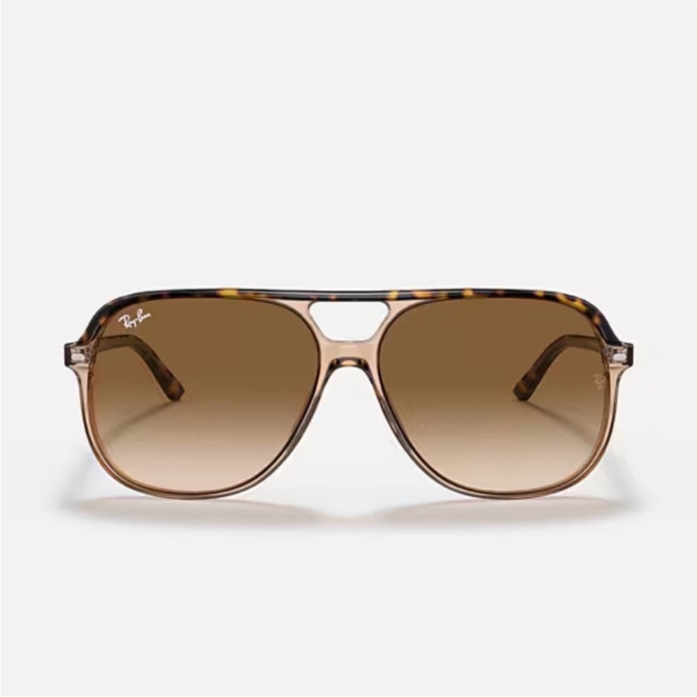 Ray-Ban BILL Tortoise Aviator Sunglasses - Picture 2 of 5